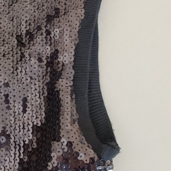 3/$20 Forever 21 Sequin Bodycon Dress Bandage Cap Sleeve Party Cocktail Mini - Picture 11 of 11